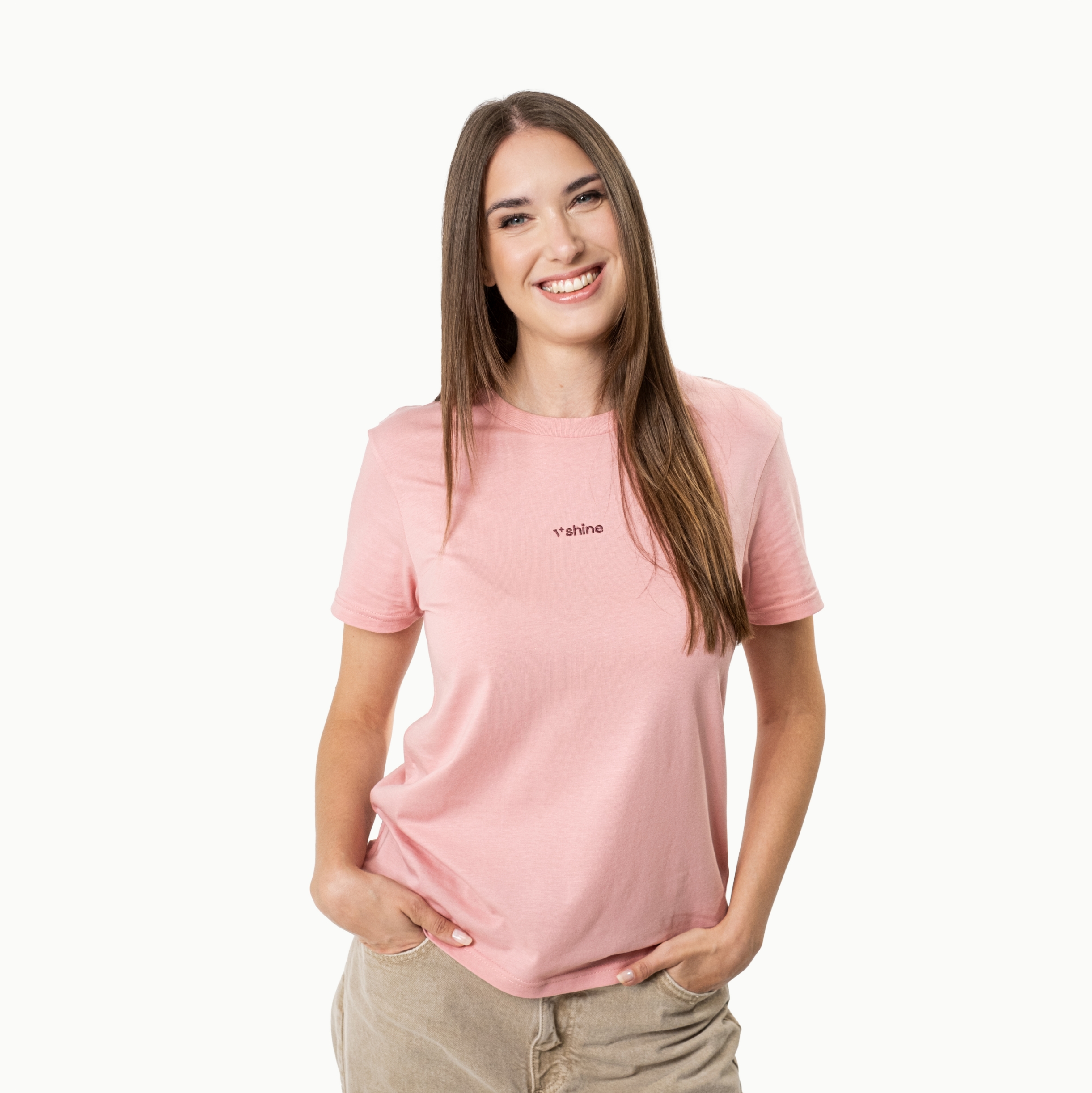 V SHINE Pink T-shirt