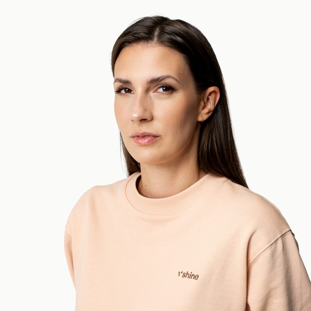 V SHINE Peach Crewneck - Obrázek 5
