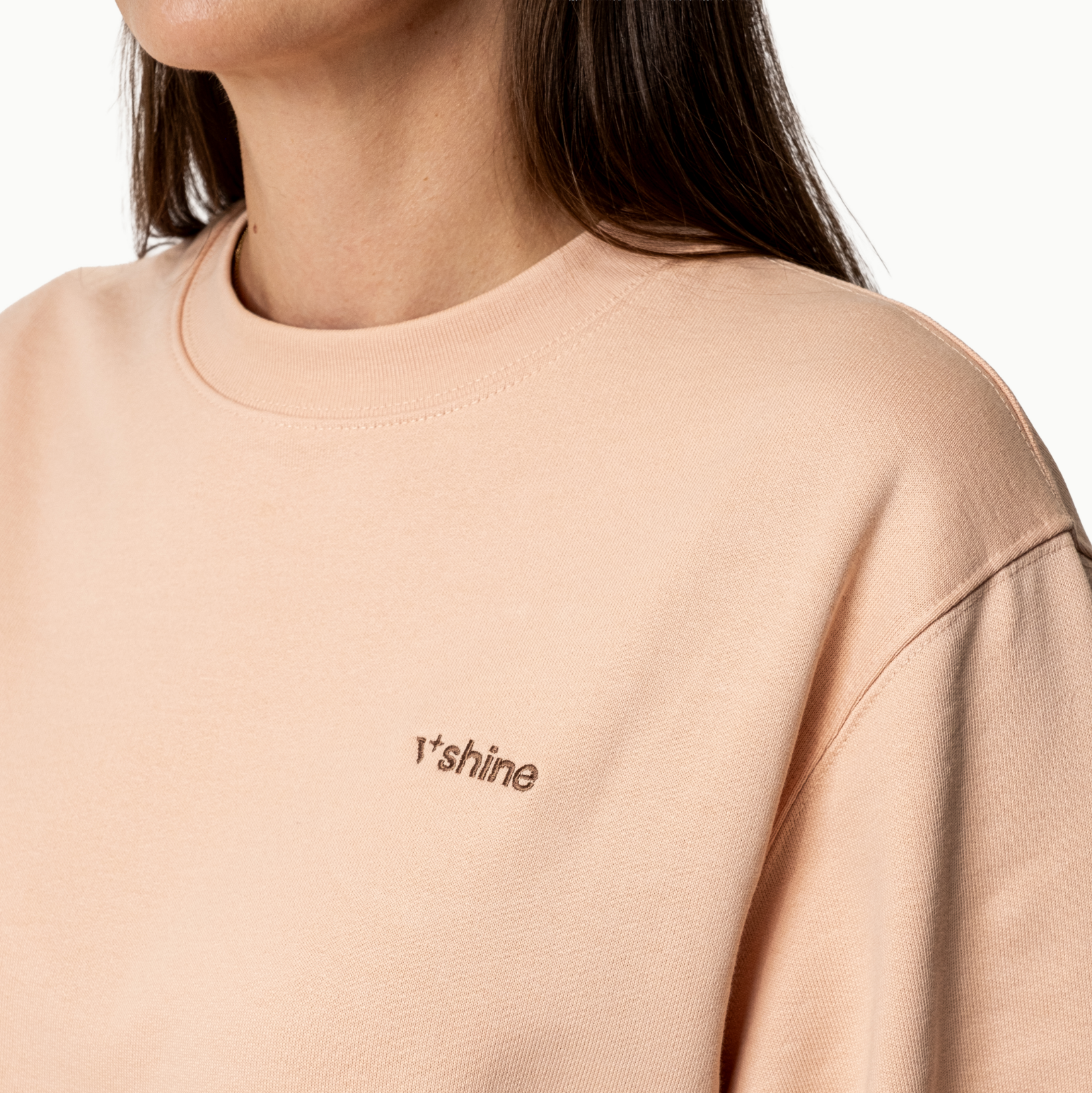 V SHINE Peach Crewneck - Obrázek 3