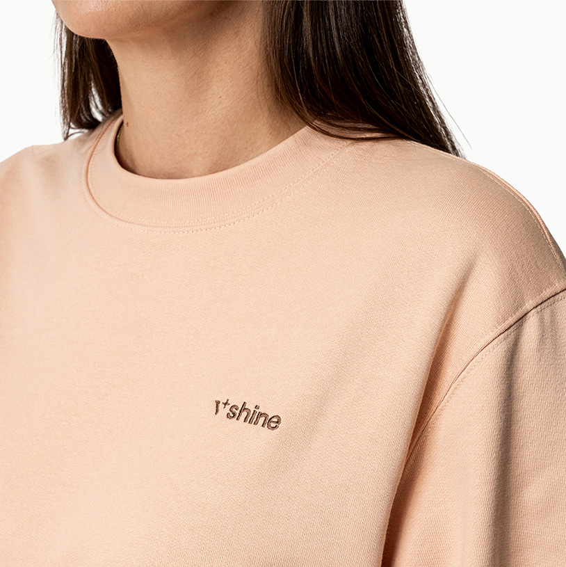 V SHINE Peach Crewneck - Obrázek 3