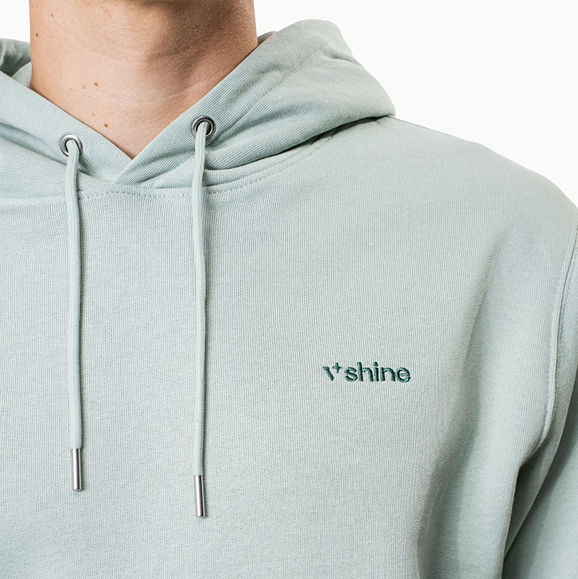V SHINE mint hoodie - Obrázek 6