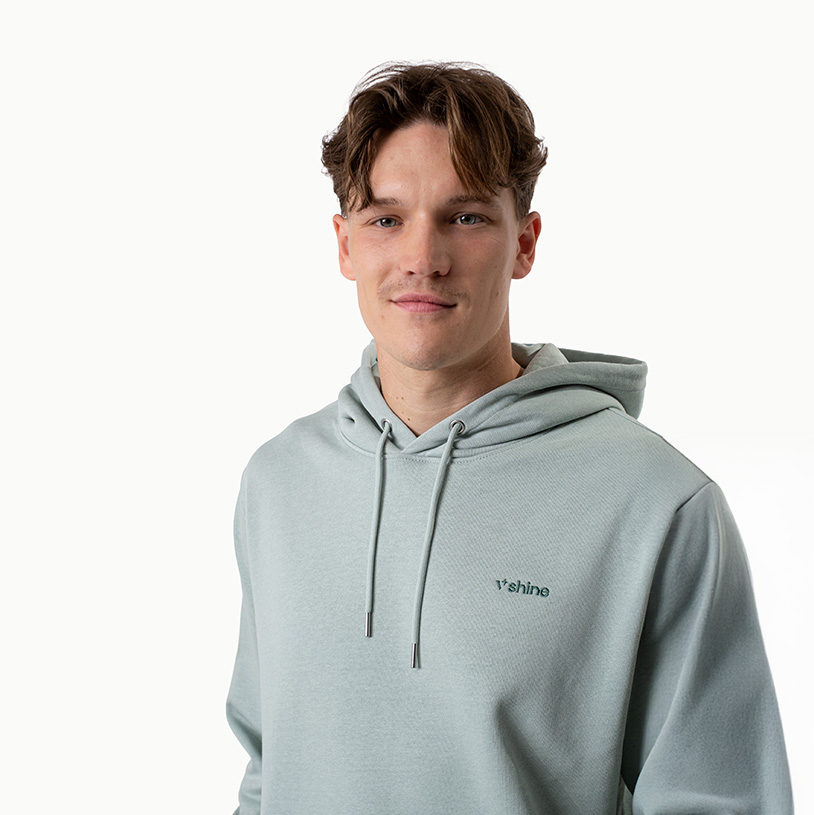 V SHINE mint hoodie - Obrázek 7