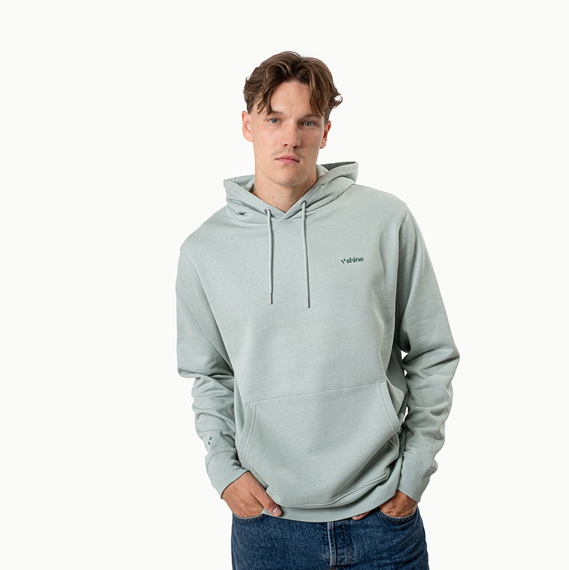 V SHINE mint hoodie - Obrázek 2