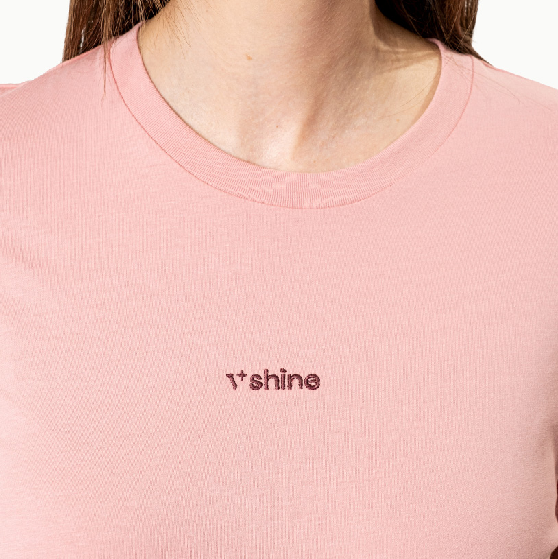 V SHINE Pink T-shirt - Obrázek 4